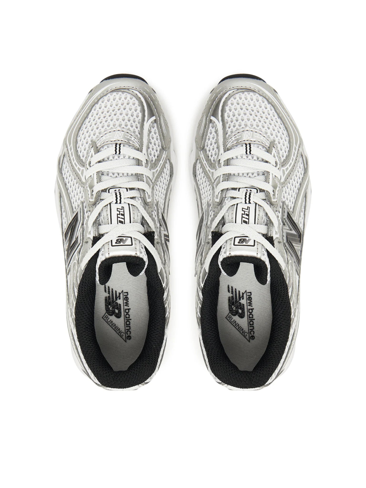 New Balance sneakers unisex bambino 740 in mesh ed ecopelle bianco argento PZ740 NW NEW BALANCE 
