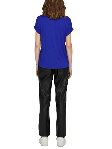 ONLY T-shirt Donna BLU 15106662 SURF THE WEB ONLY 