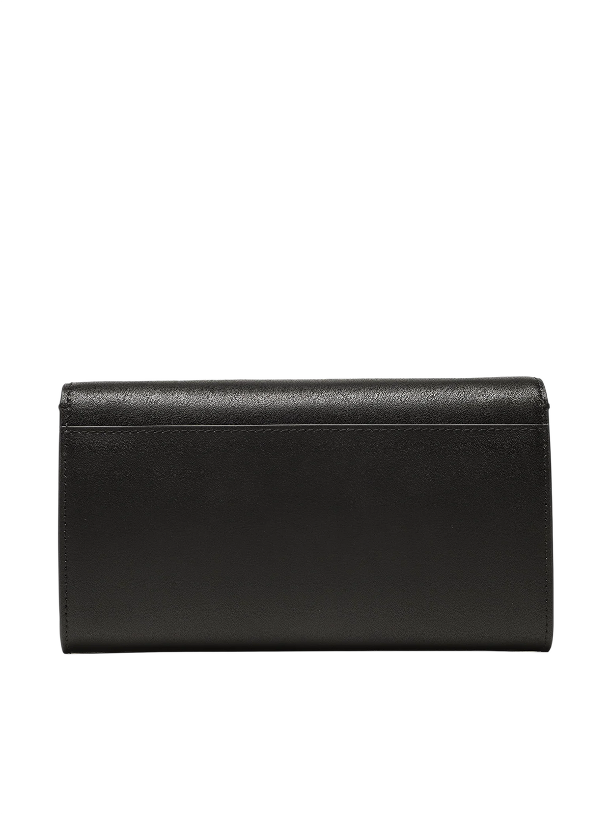 Pinko pochette Love One Wallet in pelle nero oro 100062-A0F1 Z99Q PINKO 