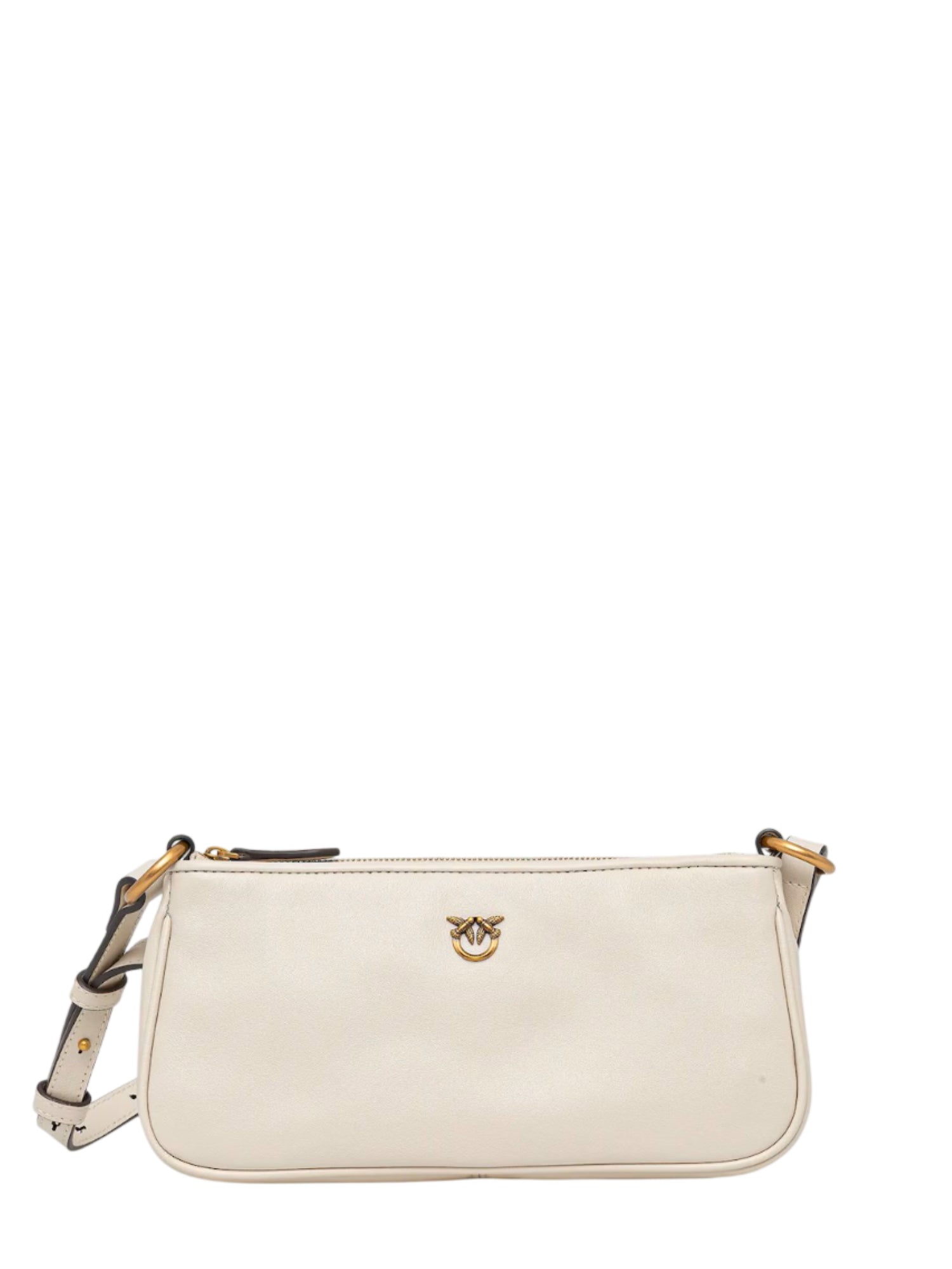 Pinko borsa a tracolla Half Moon bianco 105069-A0QO Z14Q PINKO 
