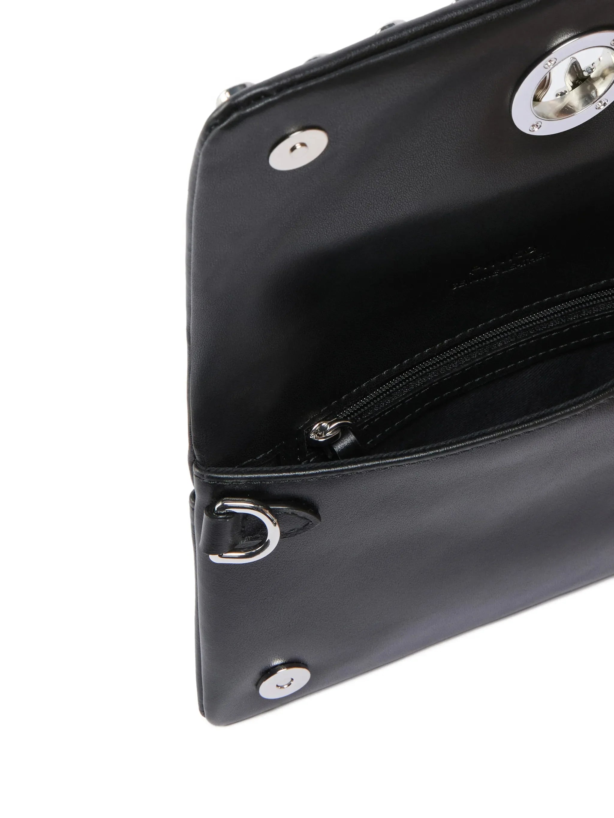 Pinko borsa Click Soft Horizontal mini con borchie nero 106023-A39U Z99N PINKO 