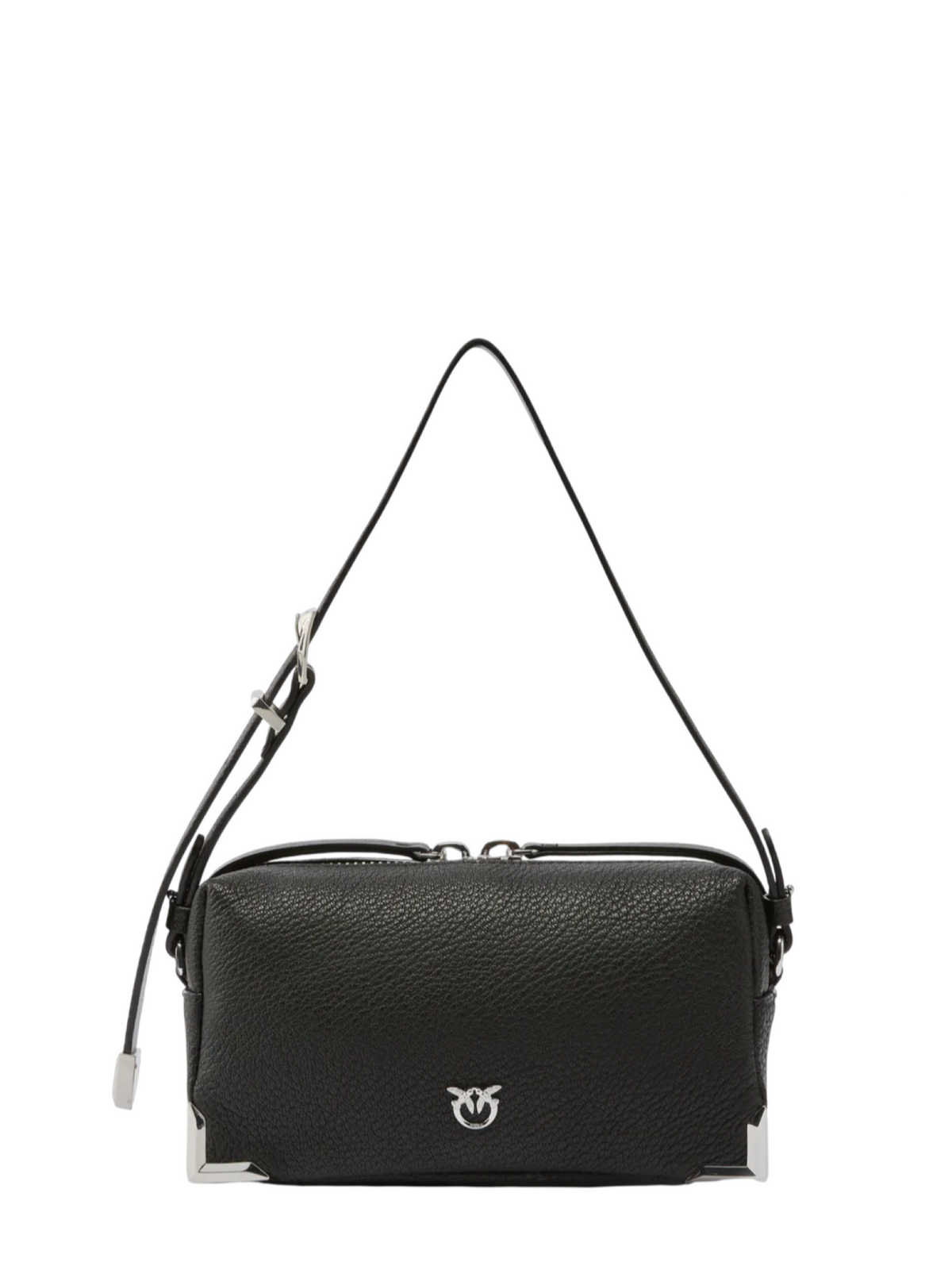 Pinko borsa Bauletto Trittico in pelle martellata nero 106967-A3CX Z99N PINKO 
