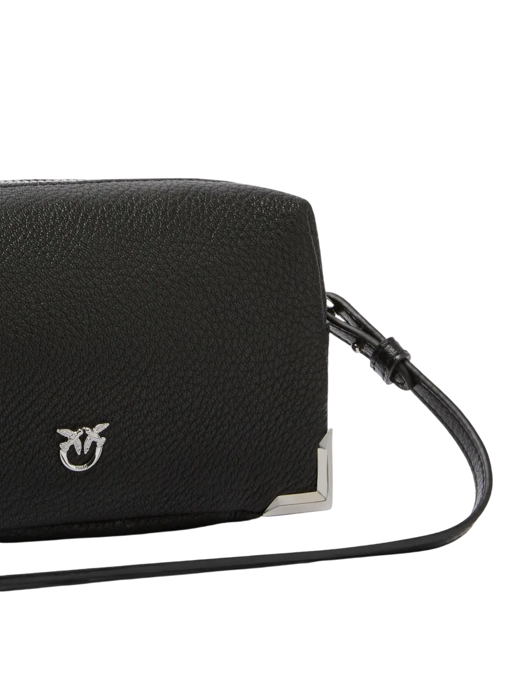 Pinko borsa Bauletto Trittico in pelle martellata nero 106967-A3CX Z99N PINKO 