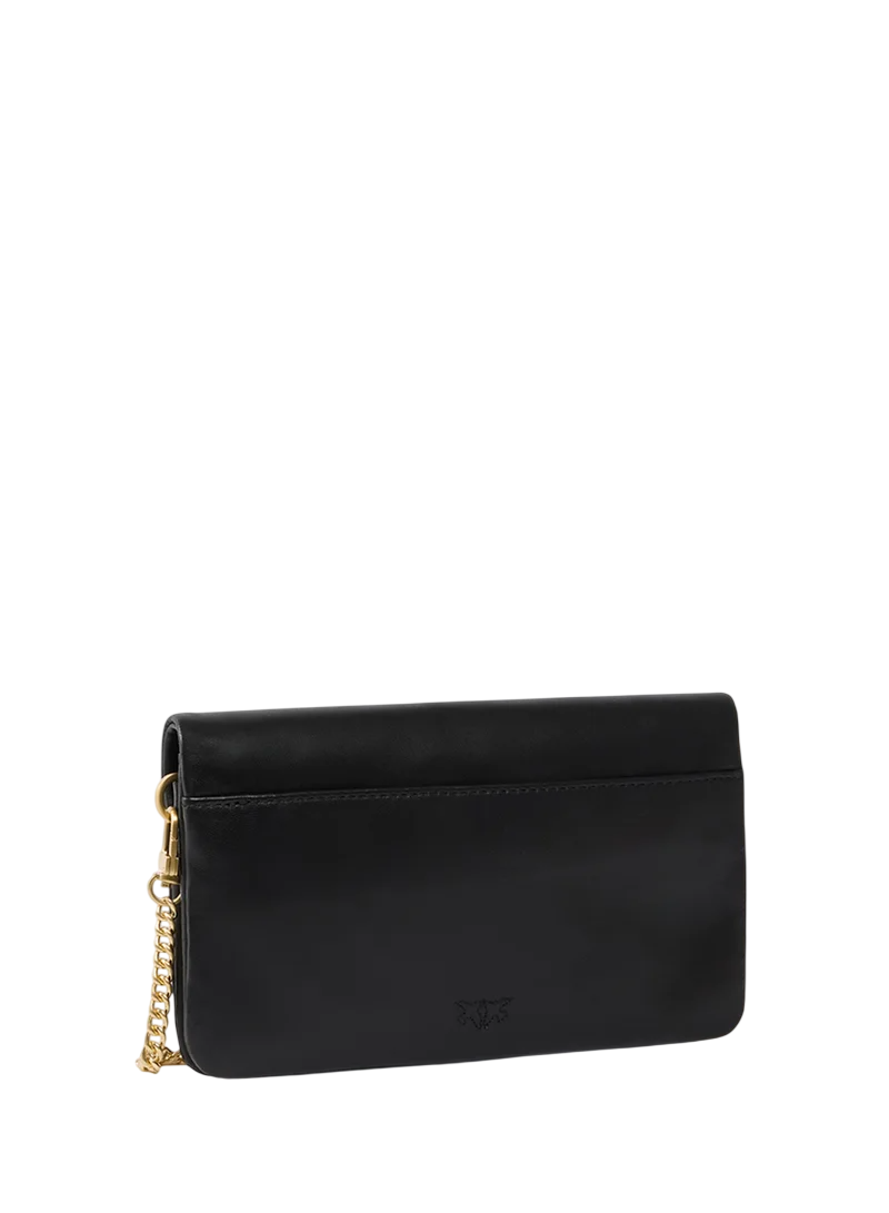 Pinko borsa Click Soft Horizontal Mini con borchie gioiello nero 107087-A0F2 Z99G PINKO 