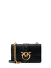 Pinko borsa Love Bag One Mini in pelle nero oro