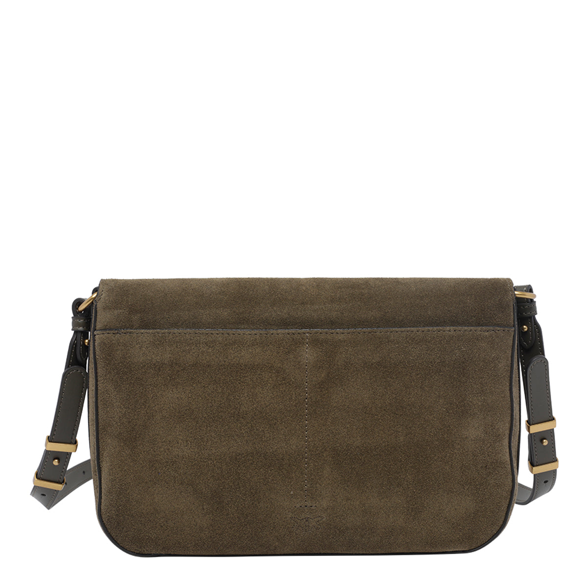 Pinko borsa Love Bag Satchel Classic in suede verde bosco 107655-A0F6 V65Q PINKO 