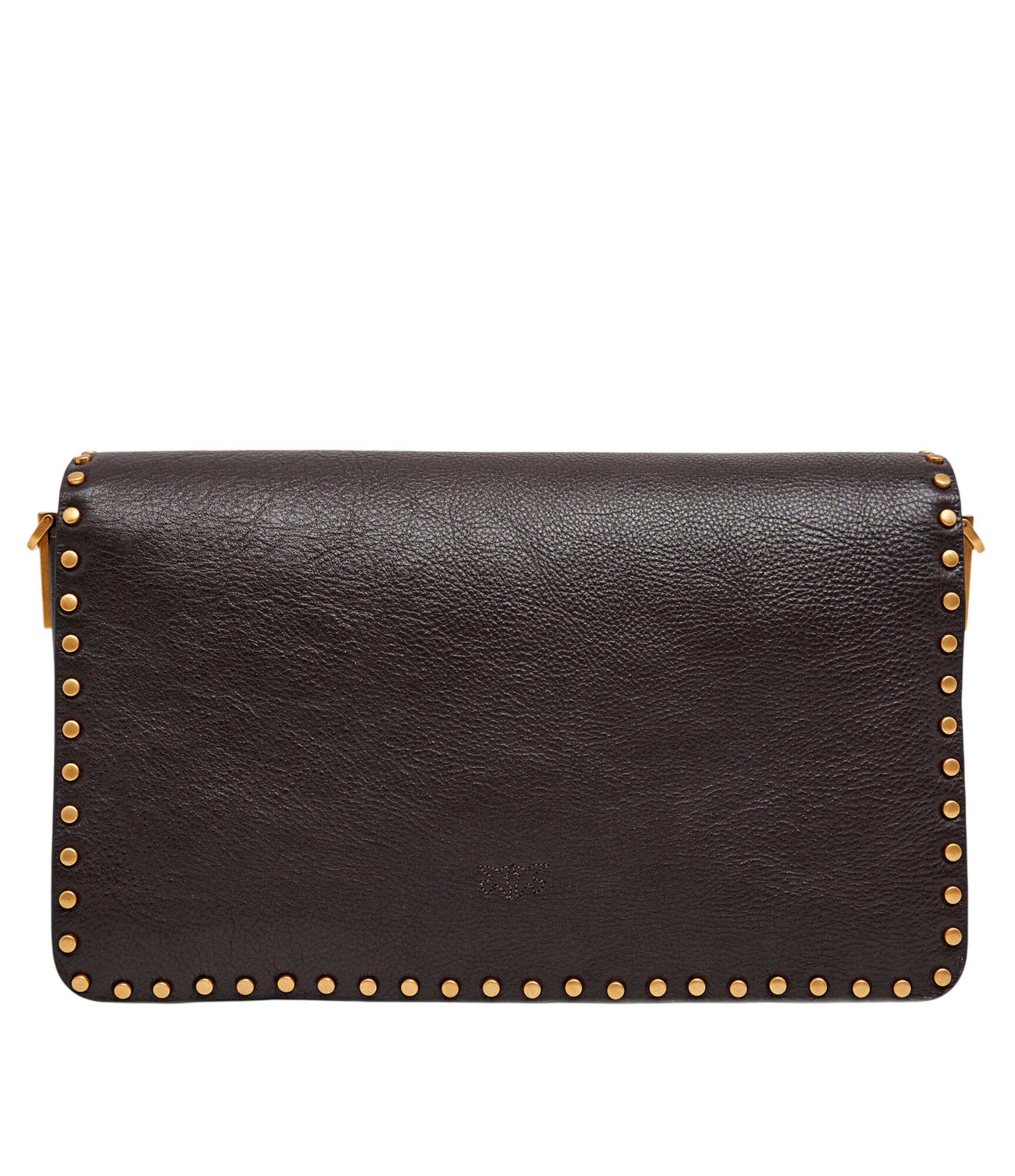 Pinko borsa a tracolla Love Bag One Slouchy con borchie moro oro 107665-A2JG M12Q PINKO 