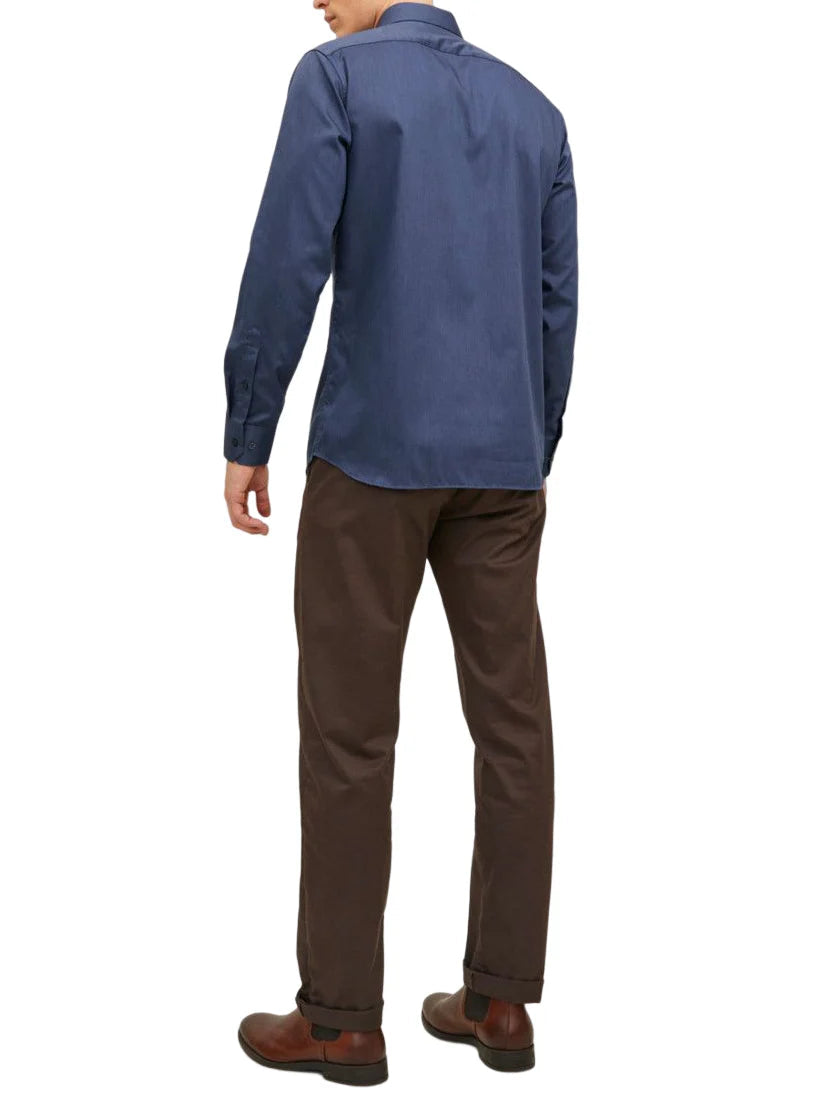 PREMIUM BY JACK&JONES Camicia Uomo BLU 12178125 NAVY BLAZER PREMIUM BY JACK&JONES 