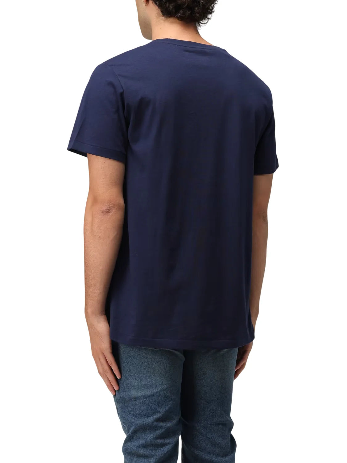 Polo Ralph Lauren T-shirt manica corta uomo in jersey blu 714844756 007 RALPH LAUREN 