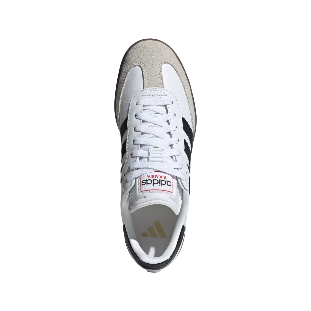 Adidas sneakers Samba bianco nero IH6001 CLOUD WHITE-CORE BLACK Adidas 