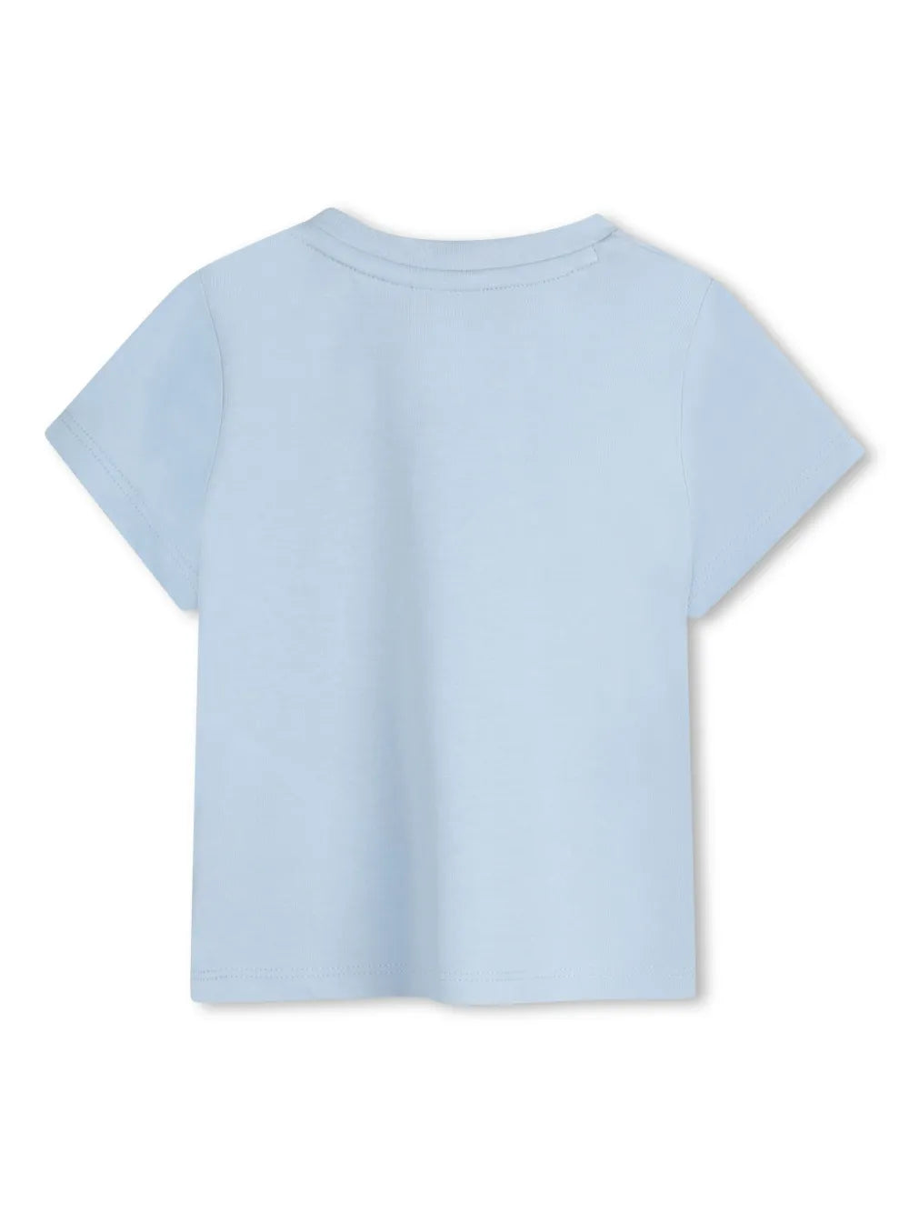 Boss T-shirt neonato maniche corte con logo celeste J52113 BLU PERSIANO BOSS 
