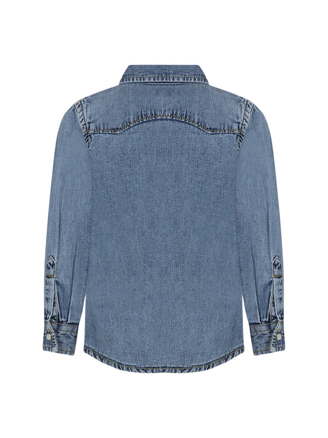 Diesel camicia in denim Ceko manica lunga lavaggio blu J00760-KXBNH K01 DIESEL 