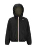 K-Way giubbino antivento leggero Jake reversibile nero verde