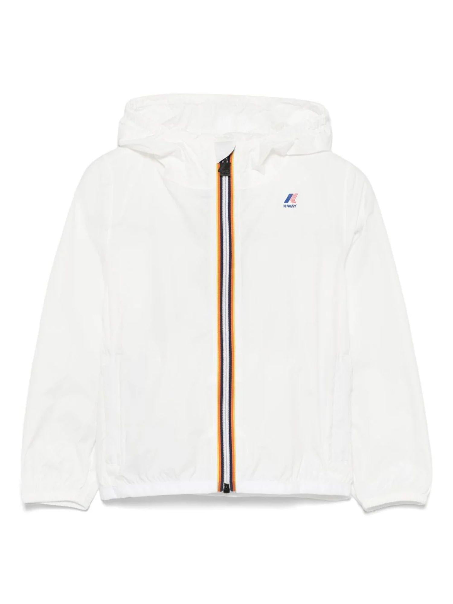 K-Way giubbino antivento impermeabile Le Vrai 4.0 bianco K61336W 001 K-WAY 