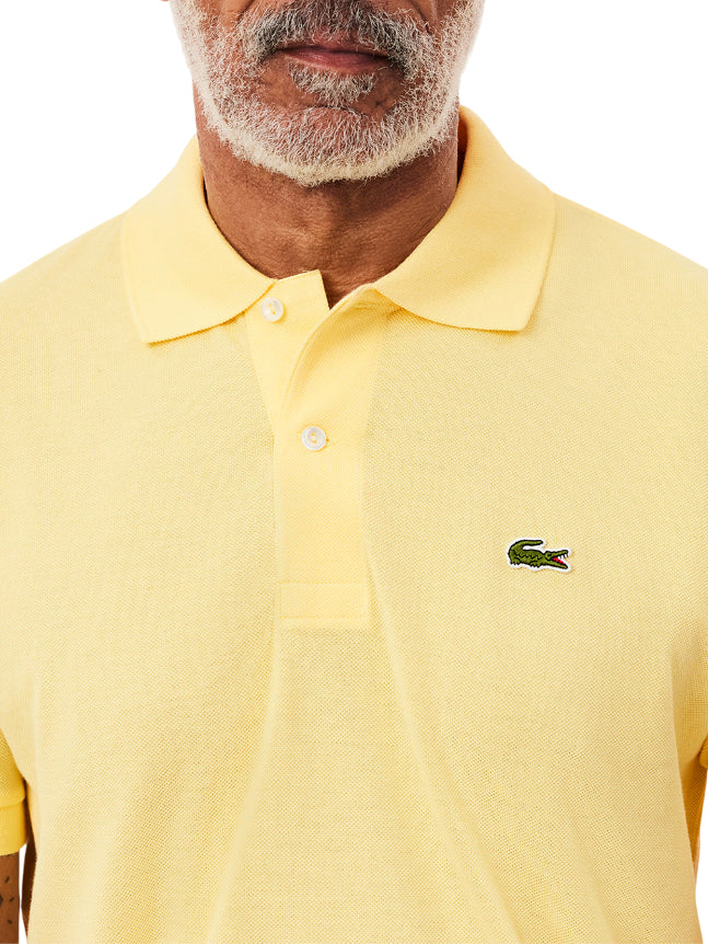 Lacoste polo manica corta 12.12 in piquè giallo 1212 107 LACOSTE 