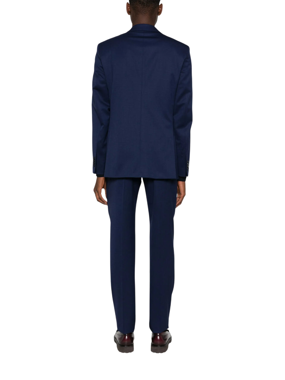 Manuel Ritz abito uomo monopetto in micro fantasia blu 3832A3318-253143 89 MANUEL RITZ 
