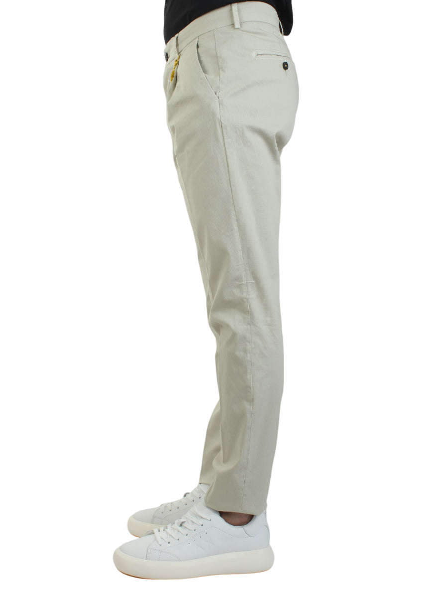 Manuel Ritz pantaloni slim fit con pinces beige 3832P1428TC-253076 23 MANUEL RITZ 