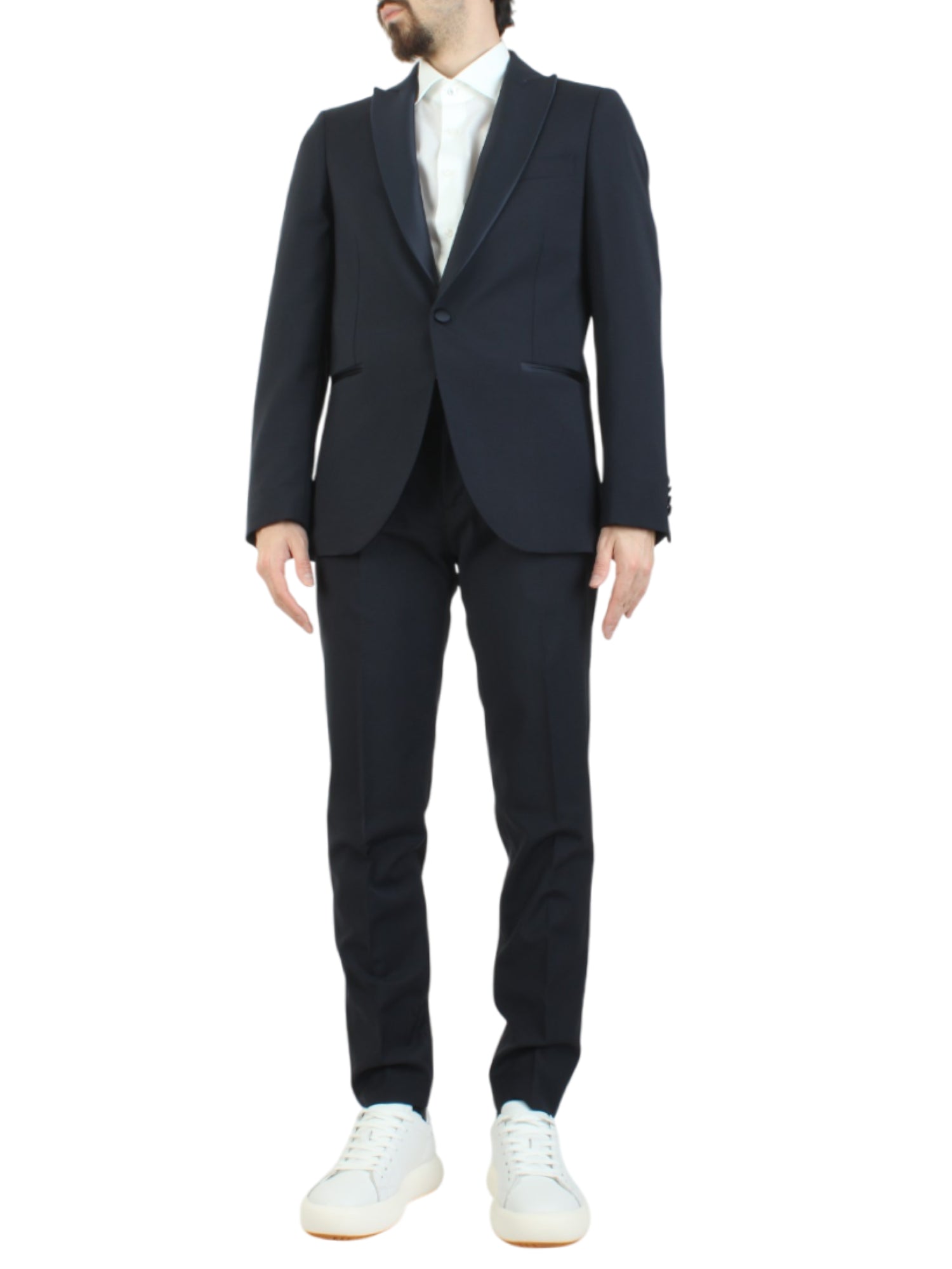 Mulish abito elegante uomo monopetto blu ZANTERASO-AB213 BLU MULISH 