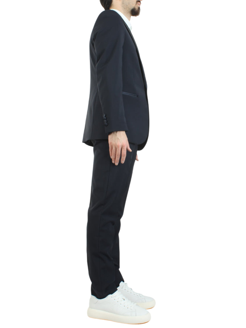 Mulish abito elegante uomo monopetto blu ZANTERASO-AB213 BLU MULISH 