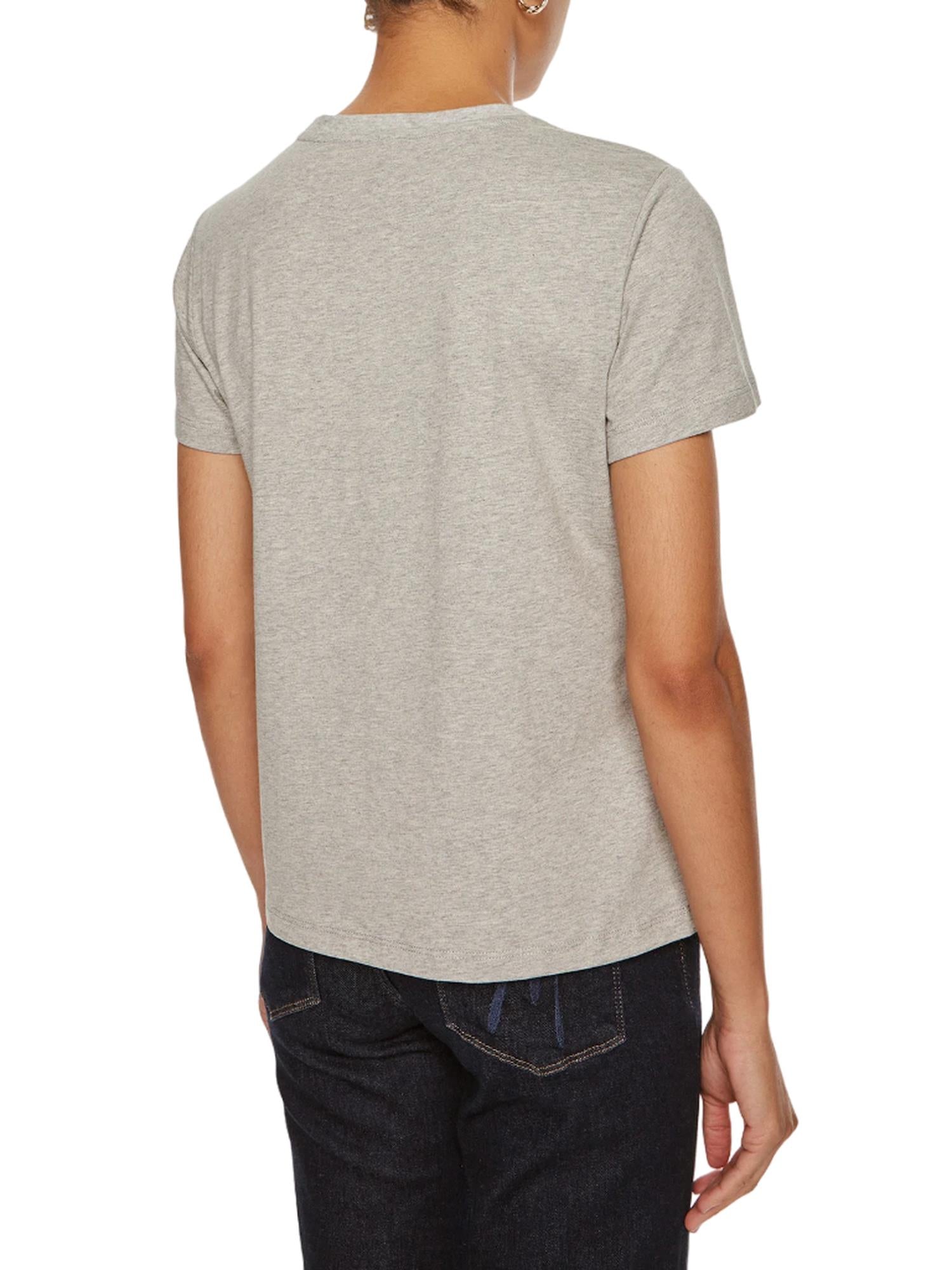 Pinko T-shirt manica corta Nambrone con logo gioiello grigio 103320-A24E I42 PINKO 