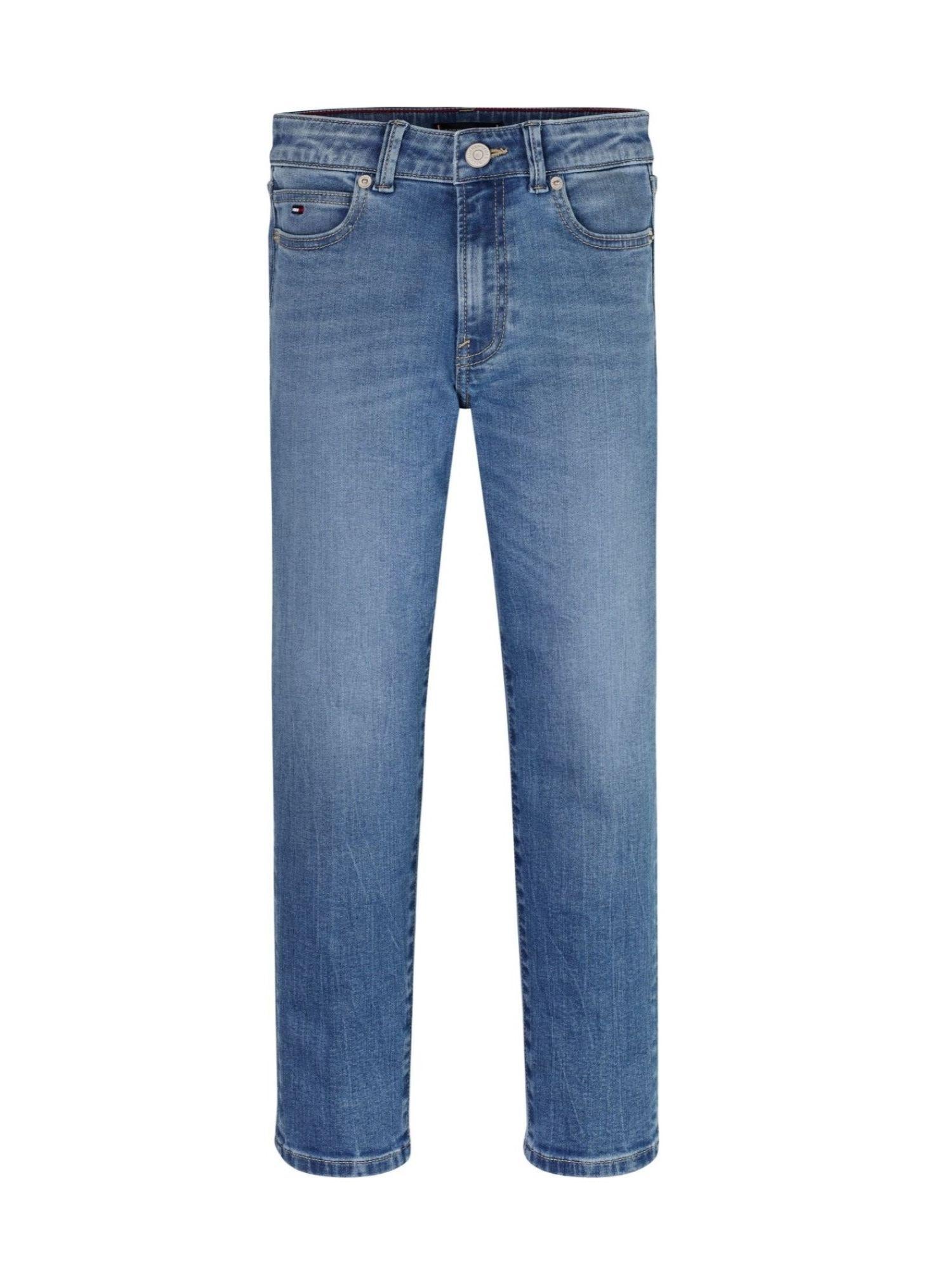 Tommy Hilfiger jeans gamba dritta lavaggio blu medio KB0KB09039 1A4 Tommy Hilfiger 