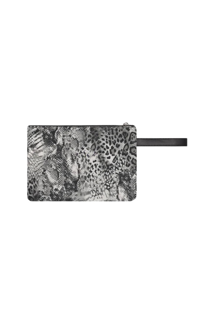 4giveness pochette donna in fantasia Animalier Resort grigio 126WACPO5946 200 4Giveness 