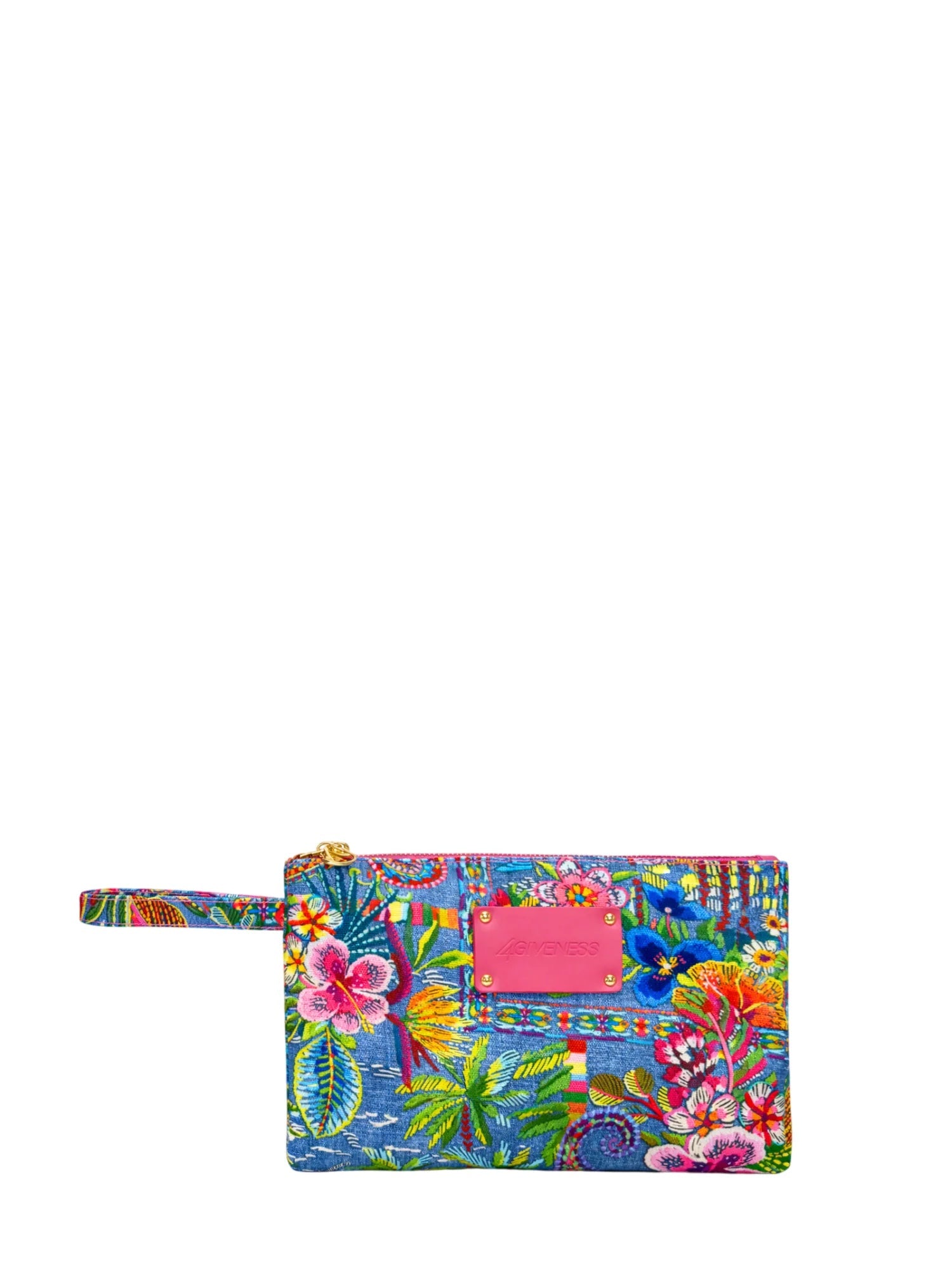 4giveness pochette Capri in fantasia Denim Mexican multicolor 126WACPO5953 200 4Giveness 