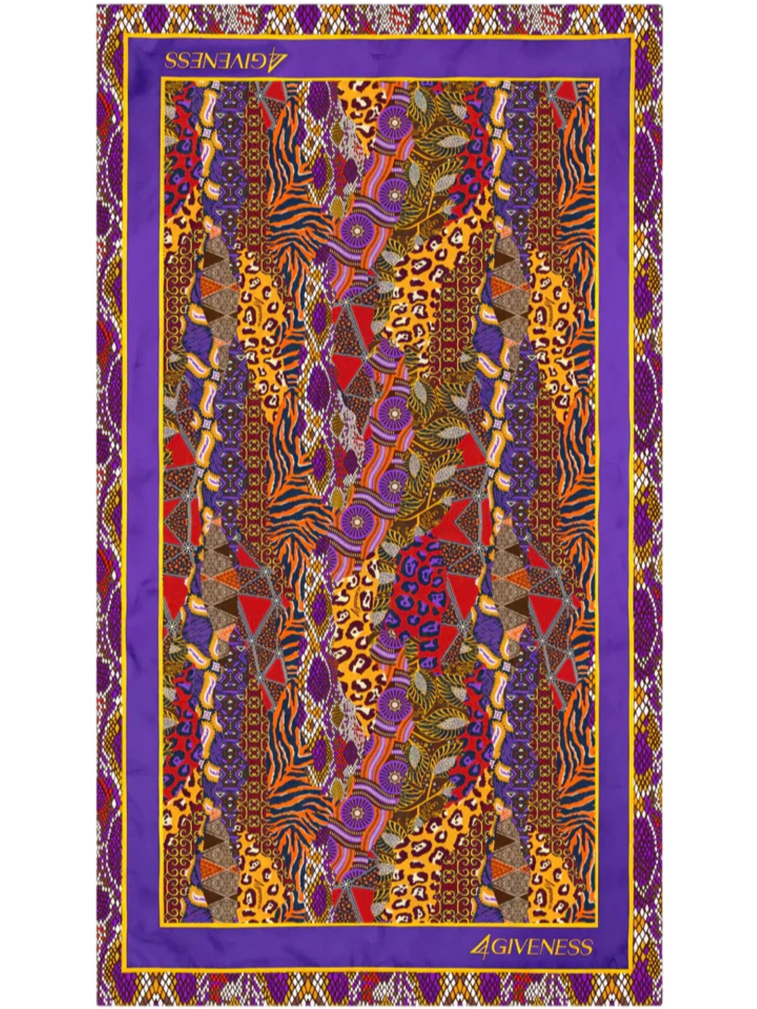 4giveness telo mare in microfibra stampa Congo multicolor 126WACTE5772 200 4Giveness 
