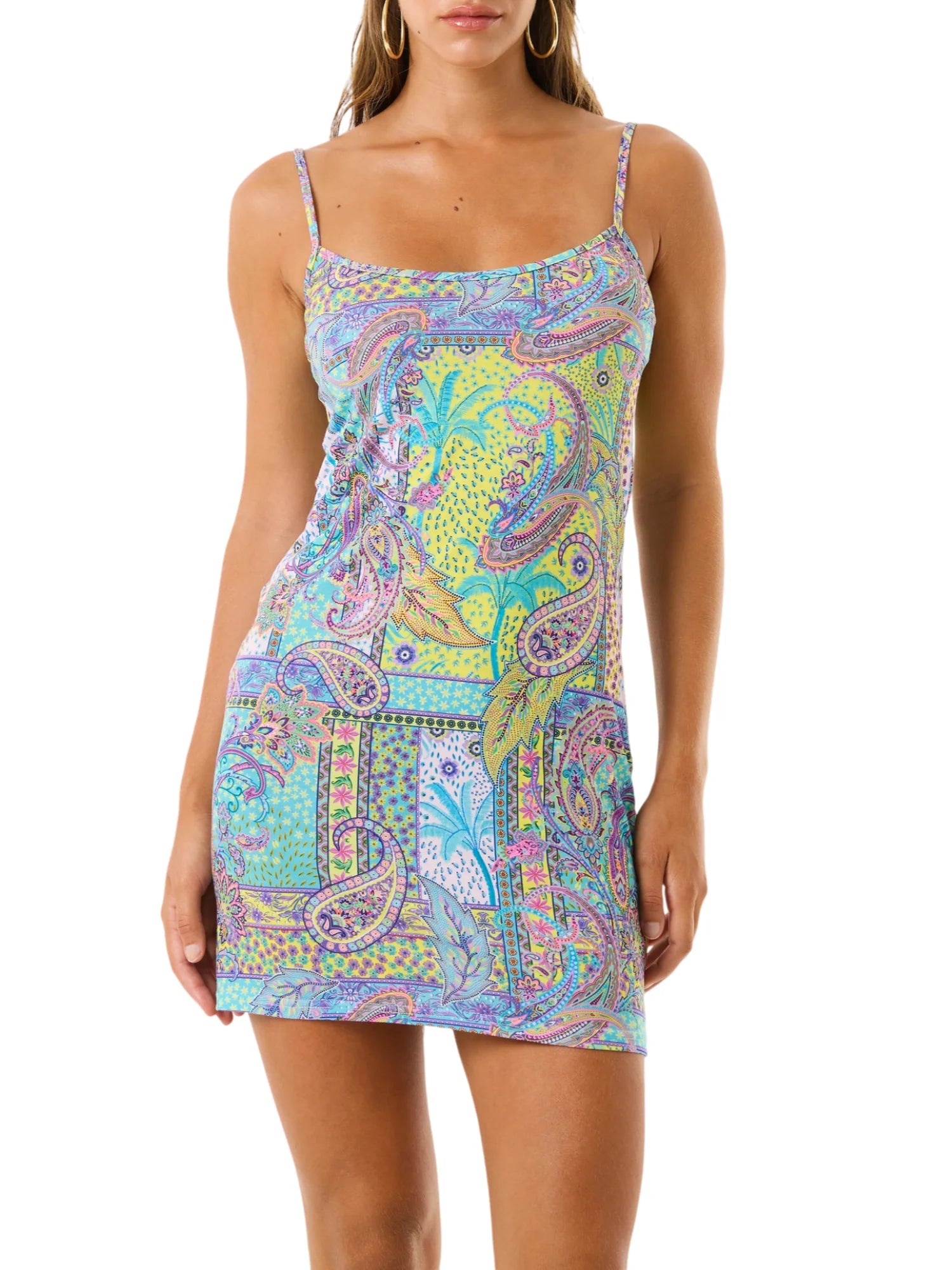 4giveness abito corto in fantasia Cachemire Pastel multicolor 126WCUAC6127 200 4Giveness 