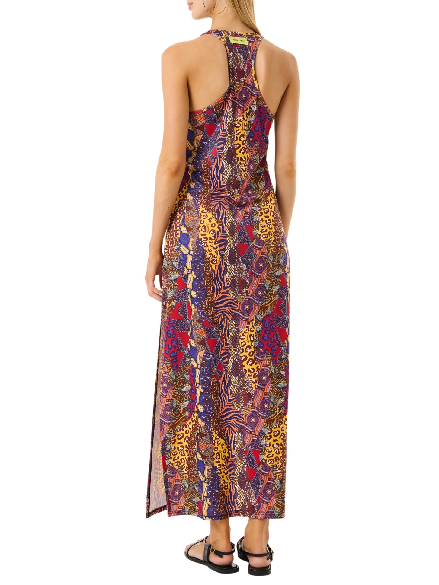 4giveness abito lungo in fantasia Congo multicolor 126WCUAL5627 200 4Giveness 