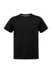 Aeronautica Militare T-shirt bambino manica corta con logo ricamato nero