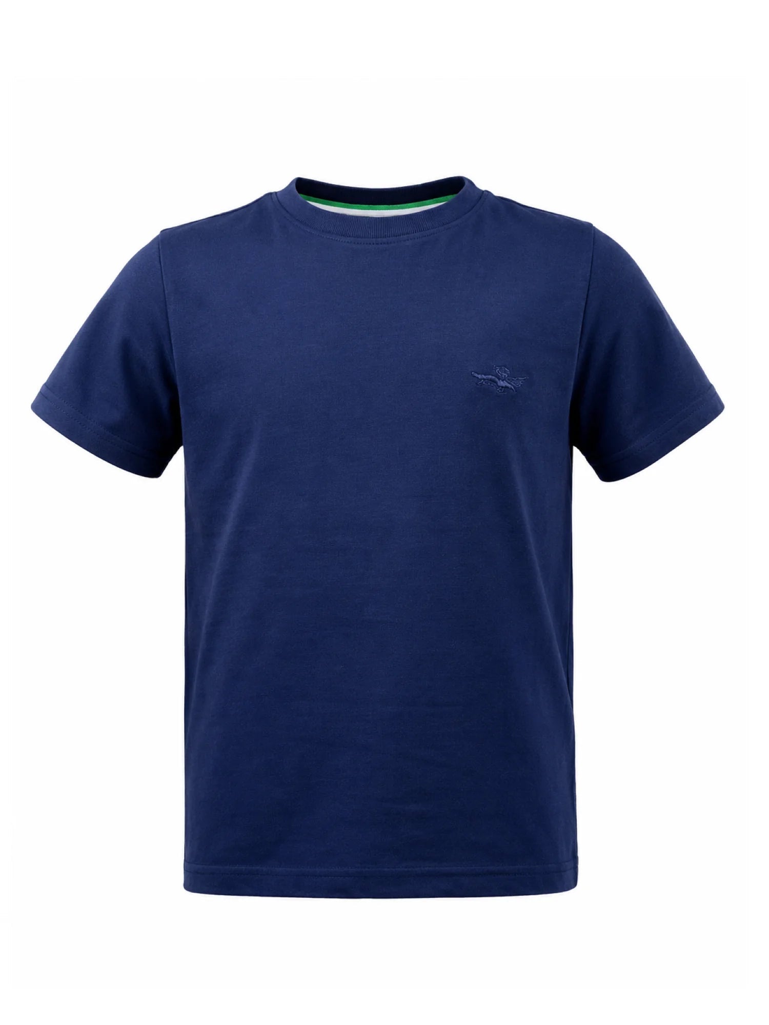 Aeronautica Militare T-shirt bambino manica corta con logo ricamato blu 261TS0056A BLU AERONAUTICA MILITARE 