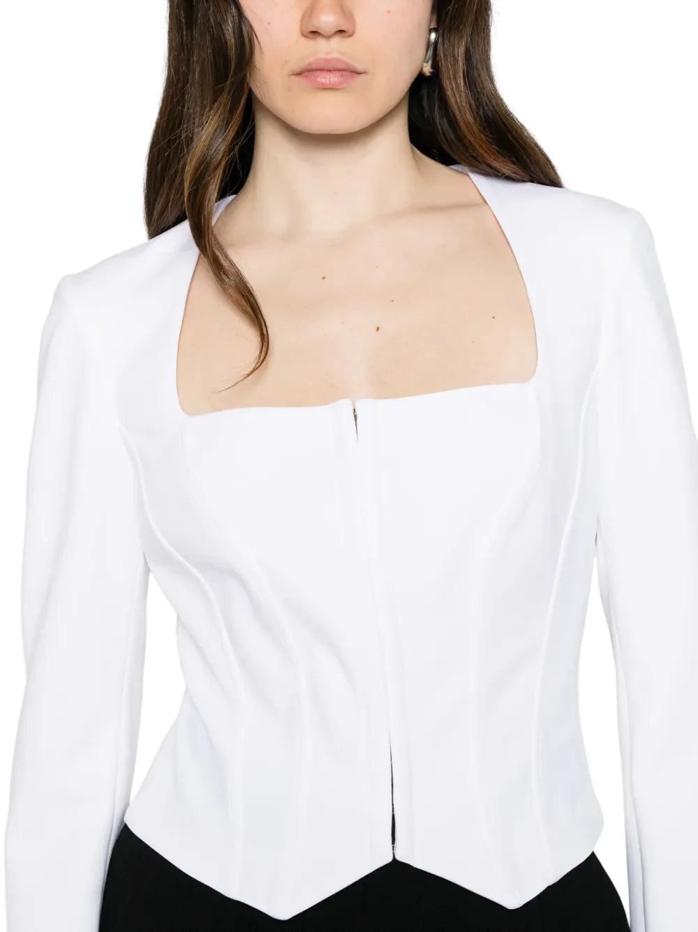 Aniye By giacca Shana donna stile bustier bianco 185047 02485 ANIYE BY 