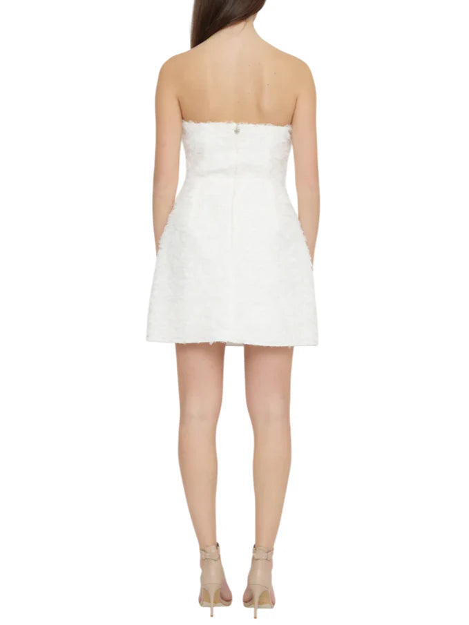 Aniye By abito corto Amelia con petali bianco 185122 02485 ANIYE BY 