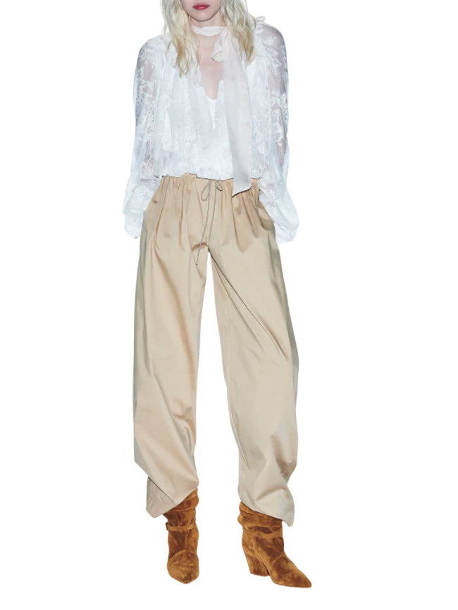 Aniye By body Tamara in pizzo con fusciacca panna 185141 02485 ANIYE BY 