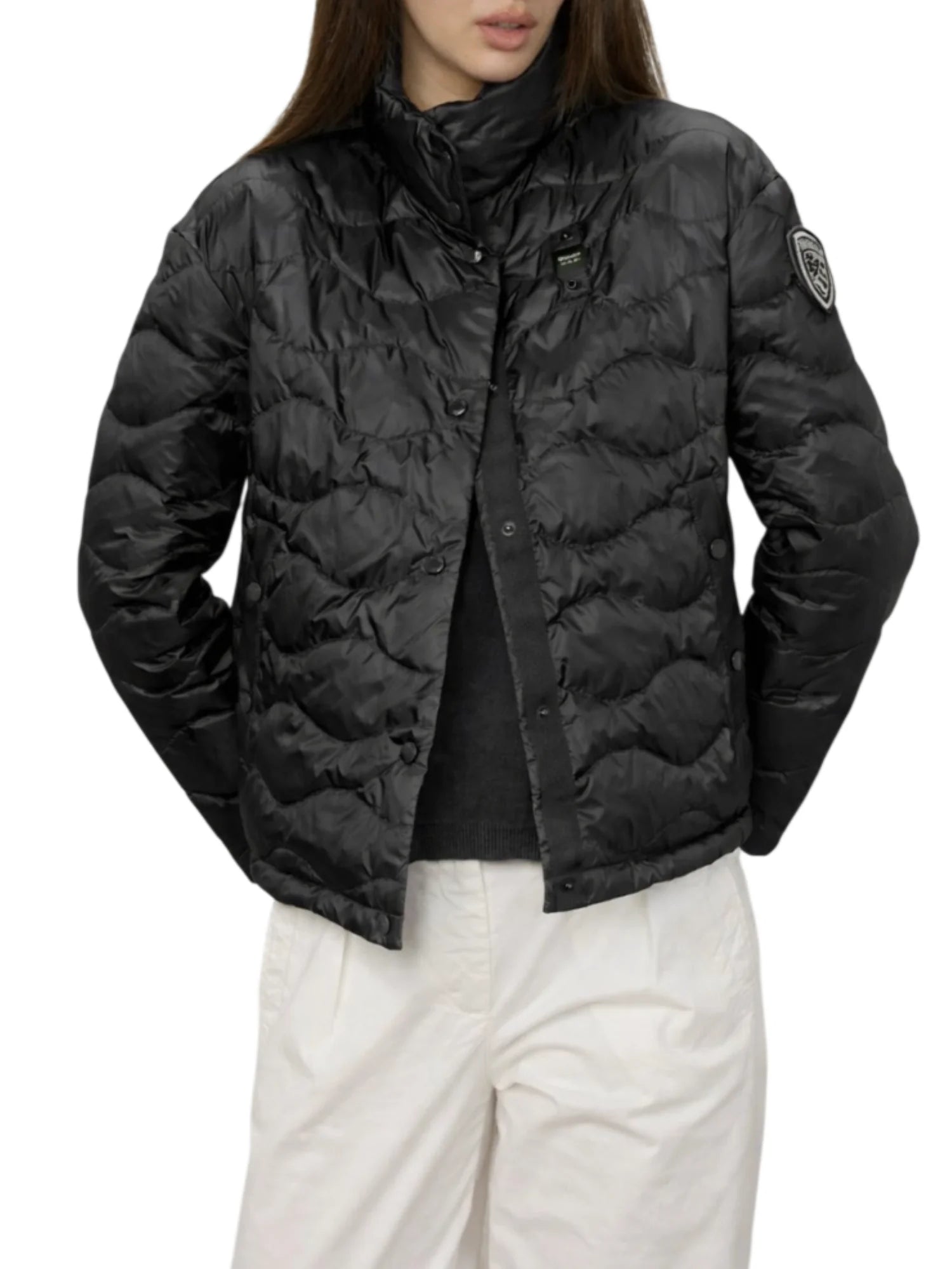 Blauer giubbino imbottito trapuntato Derne donna nero 26SBLDC03167-007455 999 BLAUER 