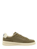Blauer sneakers uomo Kyoto in pelle e suede verde militare