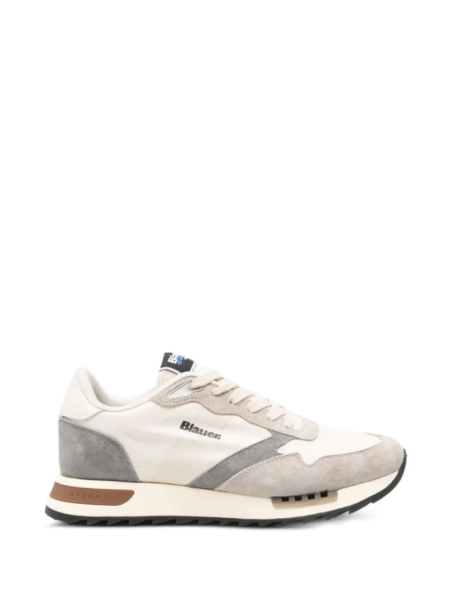 Blauer sneakers Ryder in suede e tessuto beige grigio S6RYDER01-NYS CRE-GRY BLAUER 