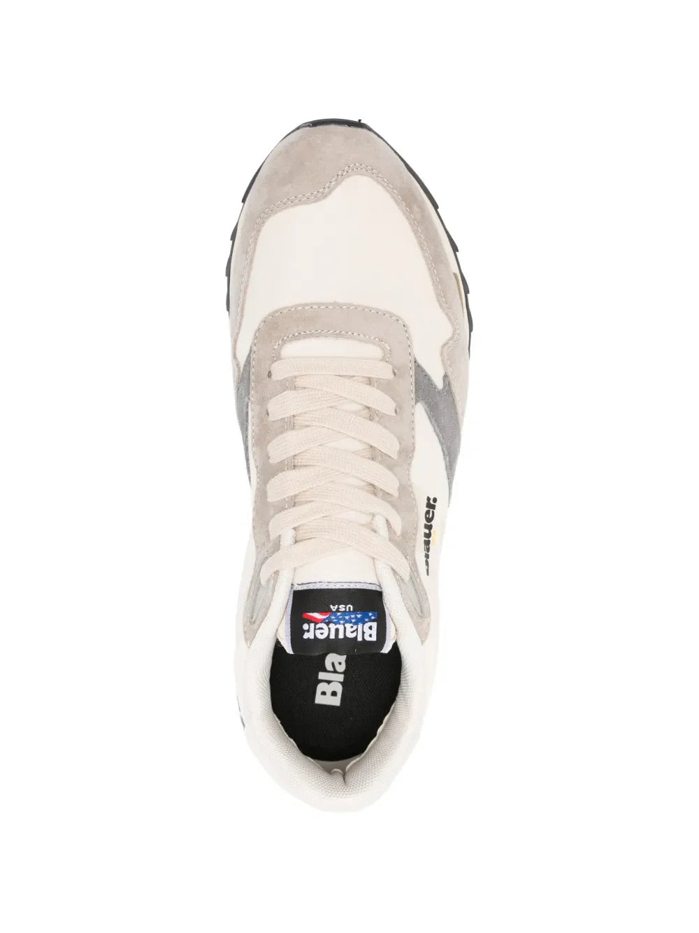 Blauer sneakers Ryder in suede e tessuto beige grigio S6RYDER01-NYS CRE-GRY BLAUER 