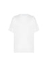 Blugirl T-shirt manica corta donna logo strass bianco