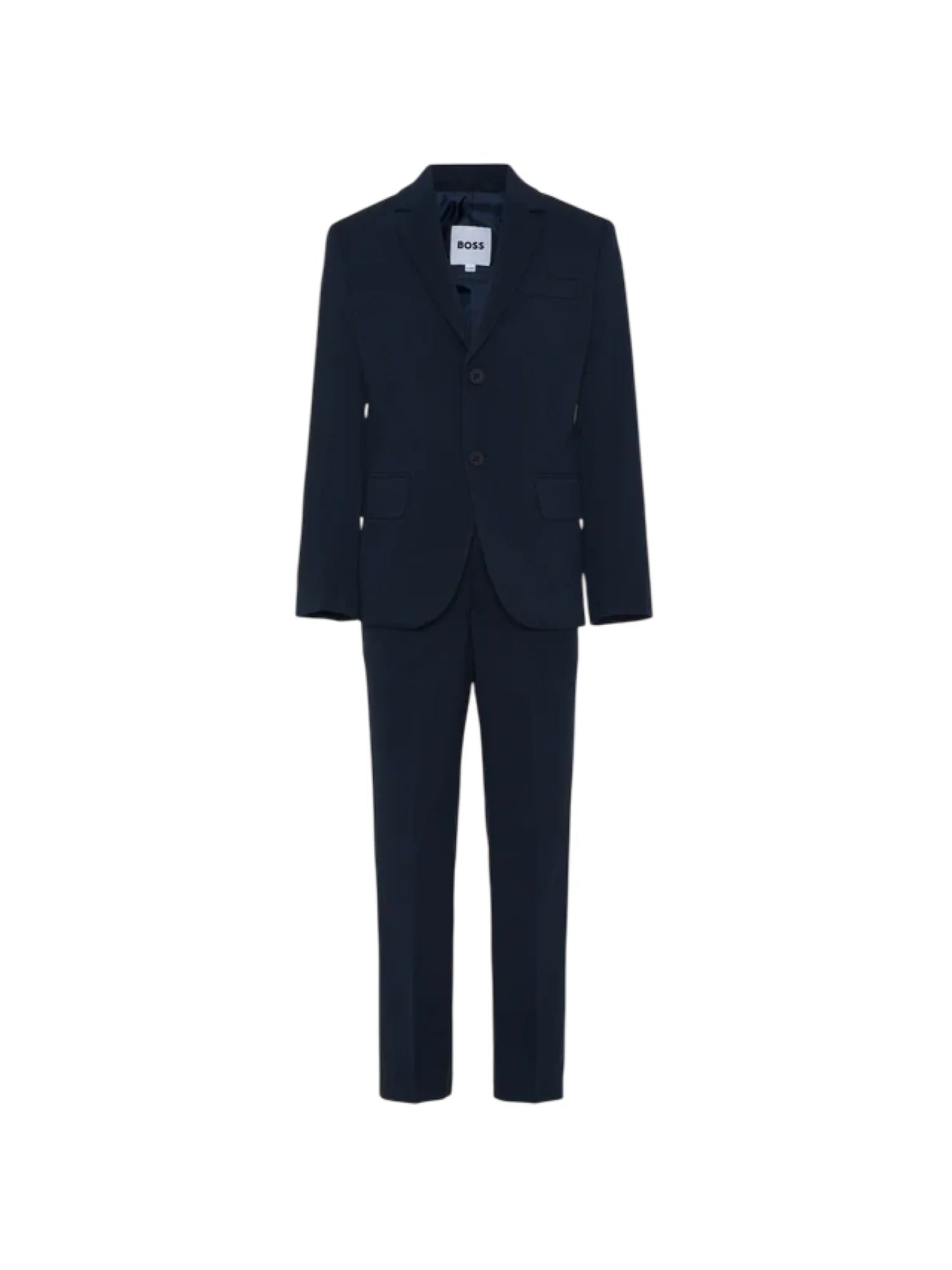 Boss completo elegante bambino giacca e pantaloni blu J52684 BLU ELETTRICO BOSS 