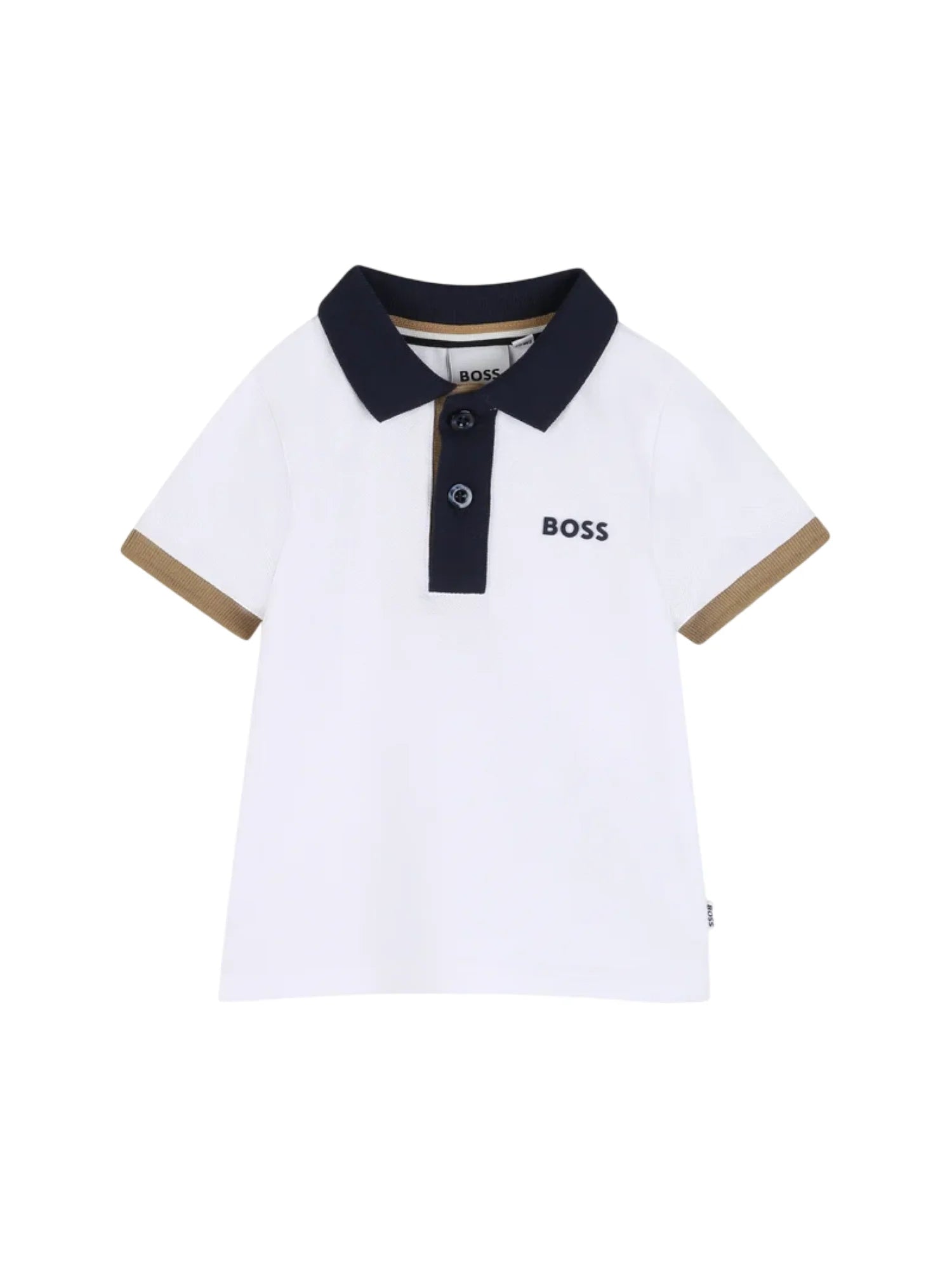 Boss polo neonato manica corta bianco J52878 BIANCO BOSS 