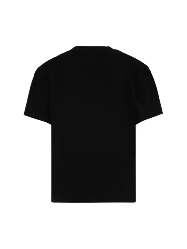 Boss T-shirt manica corta bambino patch logo nero J52897 NERO BOSS 