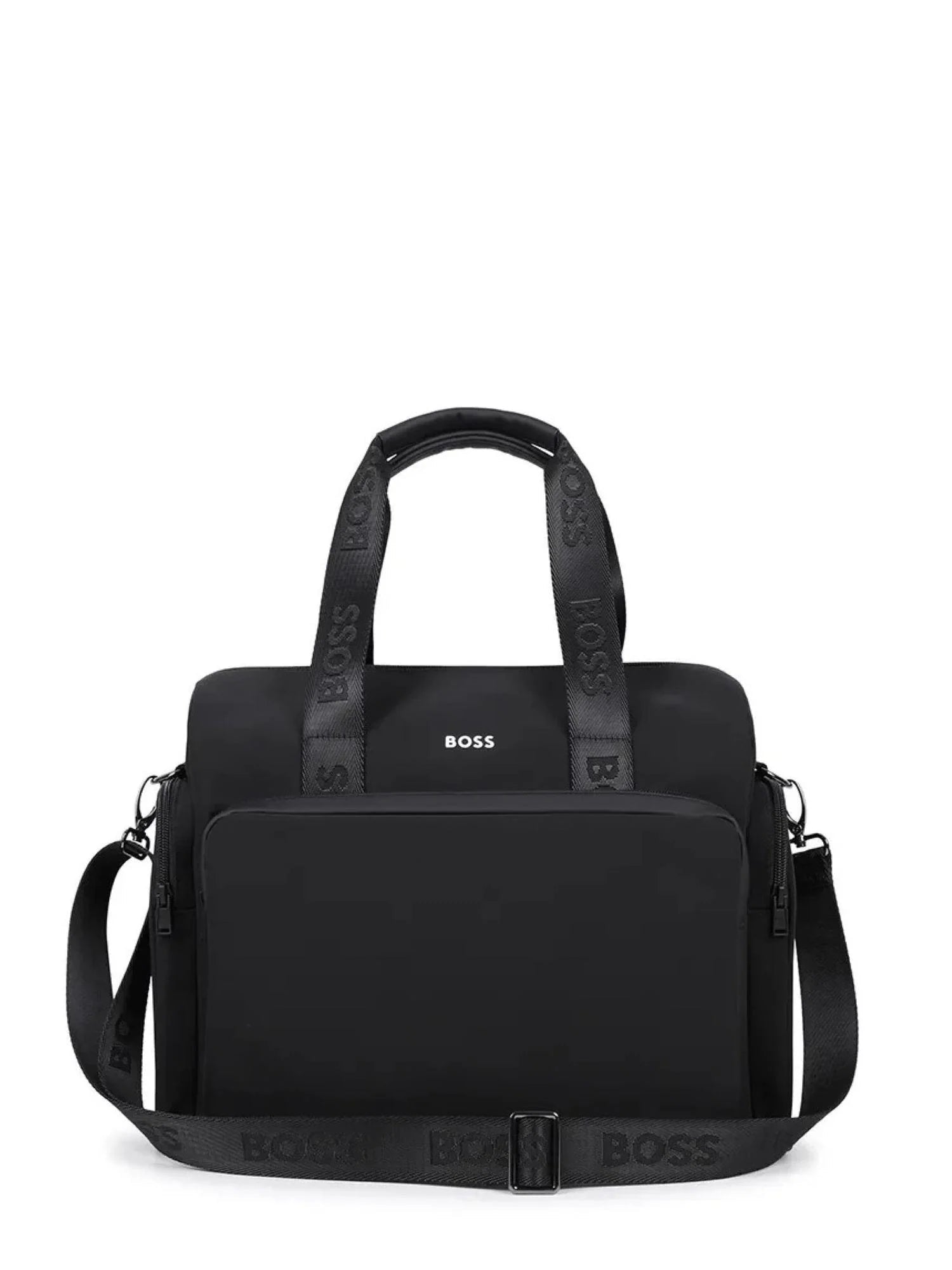 Boss borsa cambio neonato con fasciatoio unisex nero J53107 NERO BOSS 