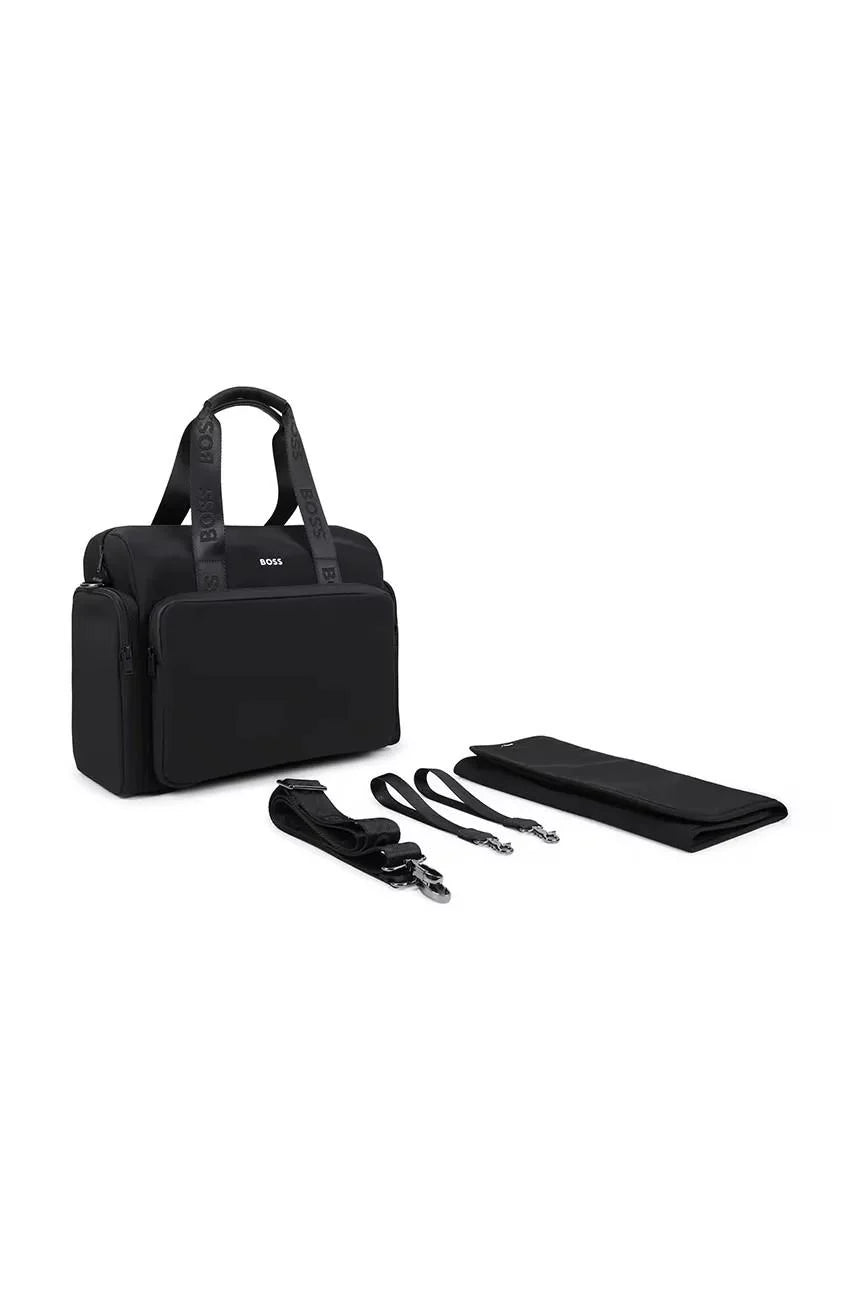 Boss borsa cambio neonato con fasciatoio unisex nero J53107 NERO BOSS 