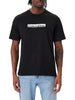 Calvin Klein T-shirt uomo manica corta con logo nero
