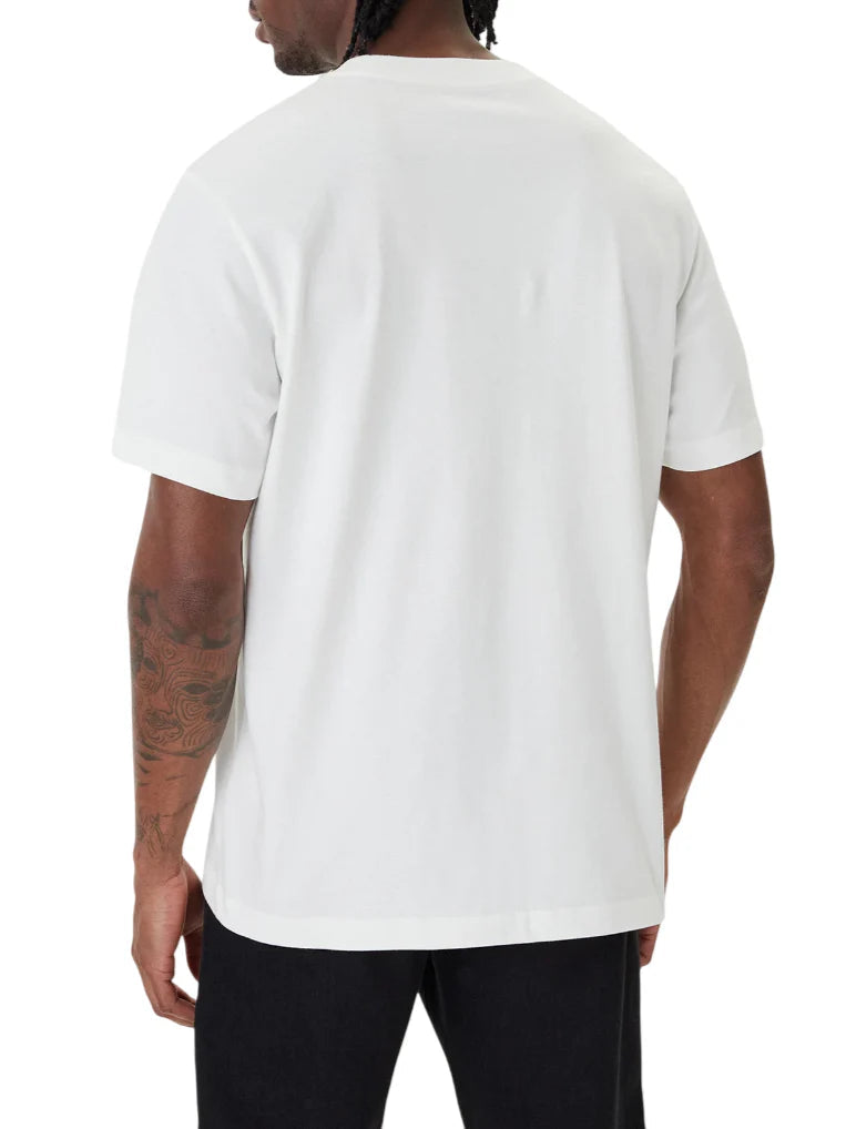 Calvin Klein T-shirt uomo manica corta con logo bianco LV04LF812G YAF Calvin Klein 