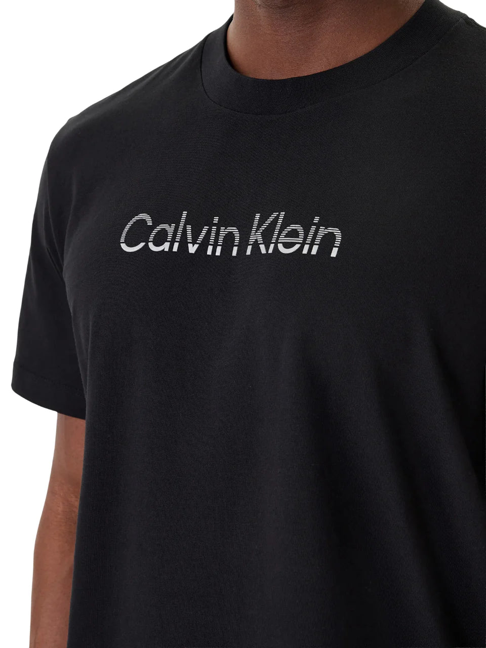 Calvin Klein T-shirt uomo manica corta con logo nero LV04LF813G UB1 Calvin Klein 