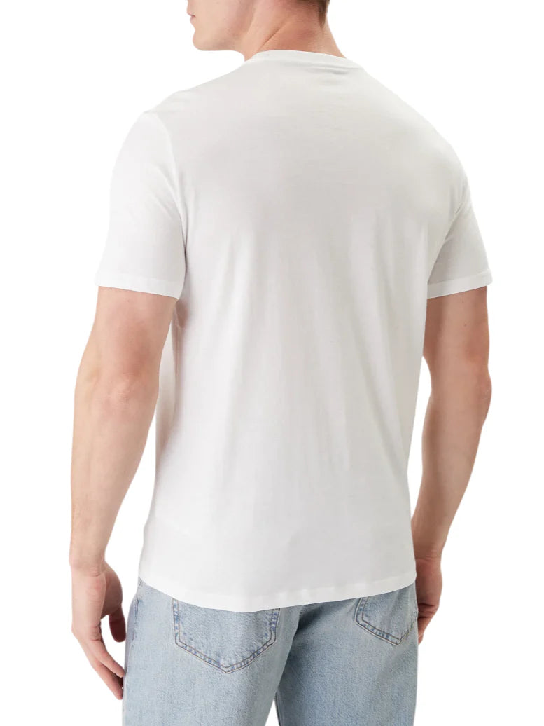 Calvin Klein T-shirt uomo manica corta con logo bianco LV04RF853G YAF Calvin Klein 