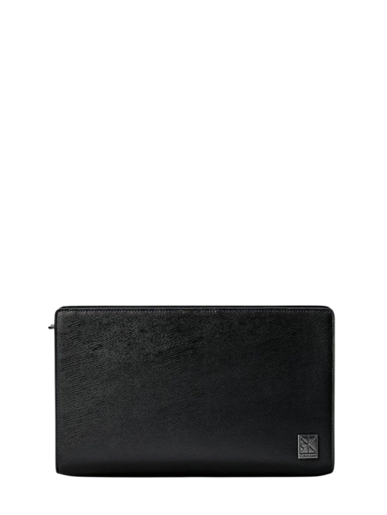 Calvin Klein pochette uomo in ecopelle saffiano nero LV04D1170G UB1 Calvin Klein Accessori 